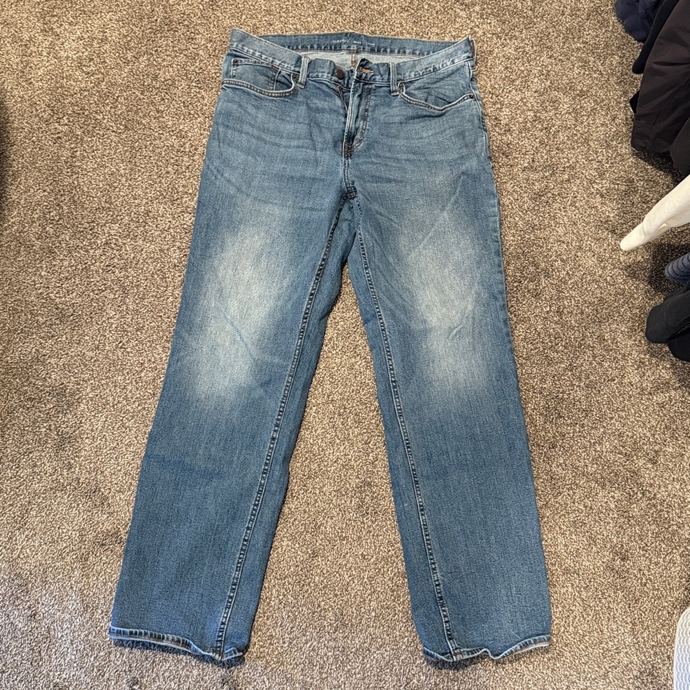 Old navy loose fit built in flex jeans size 36x34